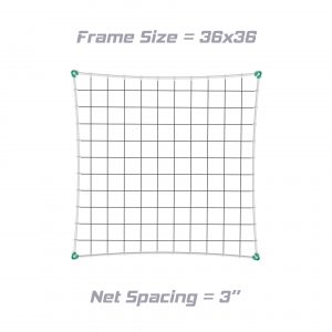 5x5/4x2 Size Tent Net Trellis Net Scrog Net 4x4 Trellis Netting For Grow Tents 